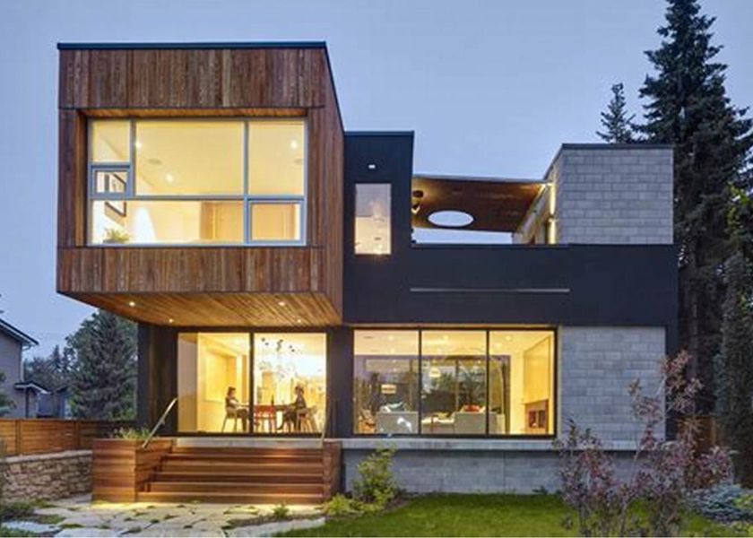 Rumah Kayu Minimalis Modern