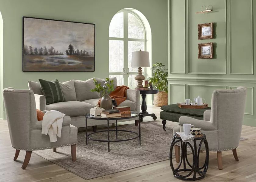 Warna Cat Rumah Minimalis Olive Soft
