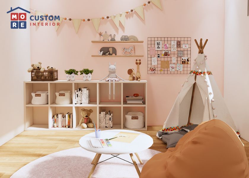 Area Bermain Kecil di Kamar Anak Minimalis