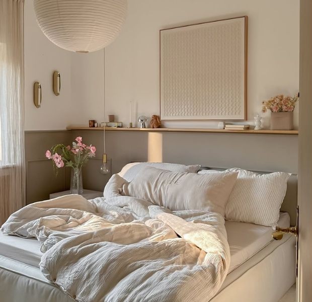 Kamar Tidur Minimalis 2x3 Dekorasi Minimal