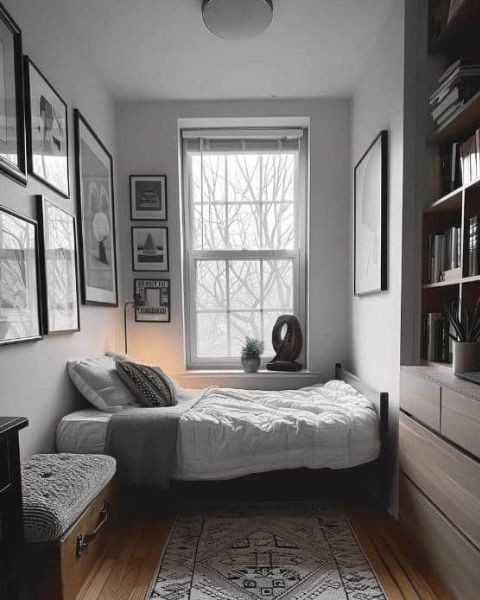Kamar Tidur Minimalis 2x3 Single Bed