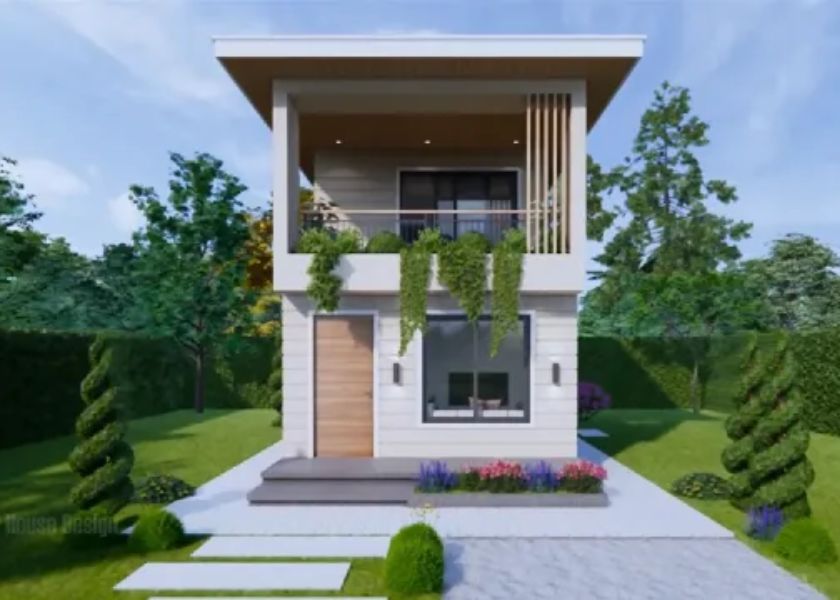 Rumah 2 Lantai dengan Teras Luas