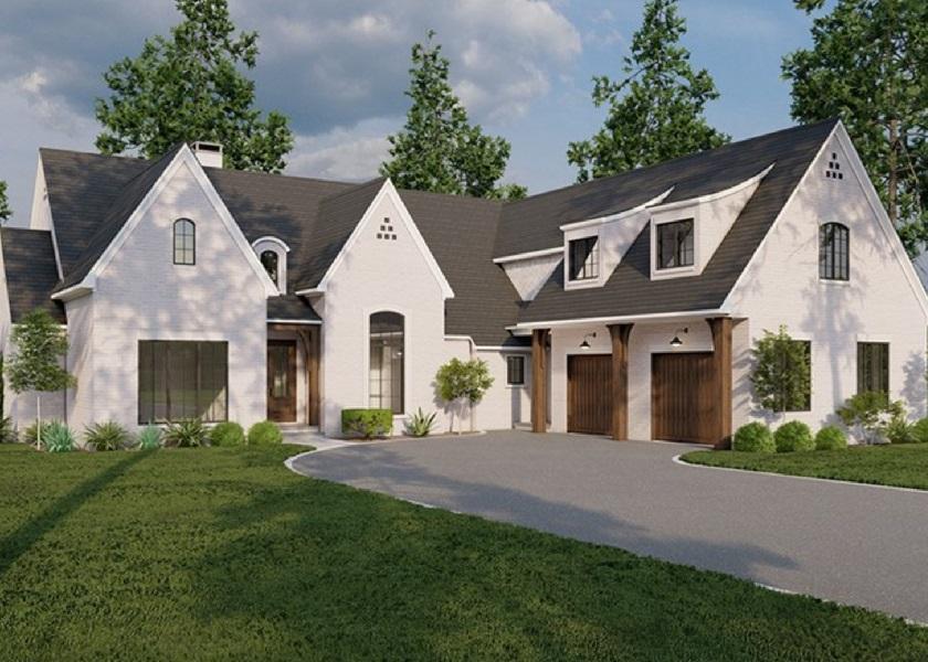 Fasad Rumah Minimalis Privasi Terjaga