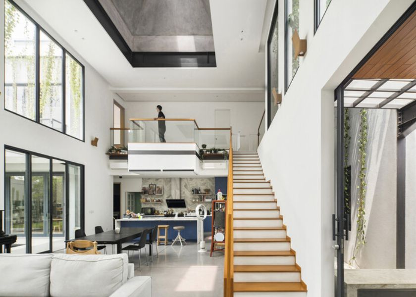 Desain Interior Rumah Kecil yang Open Space