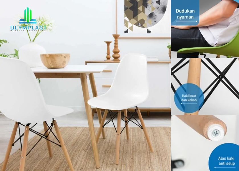 Kursi Makan Minimalis Milenial Chair Olymplast