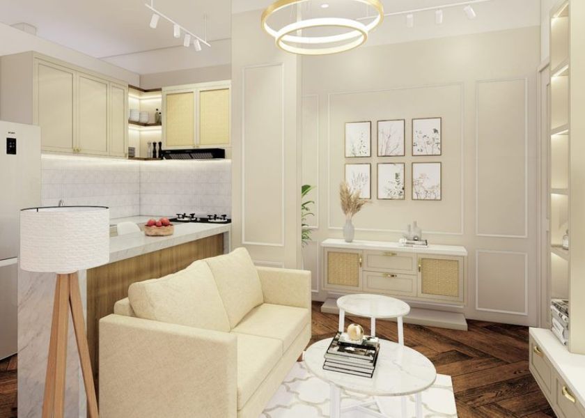 Desain Interior Rumah Kecil dengan Prinsip Open Space