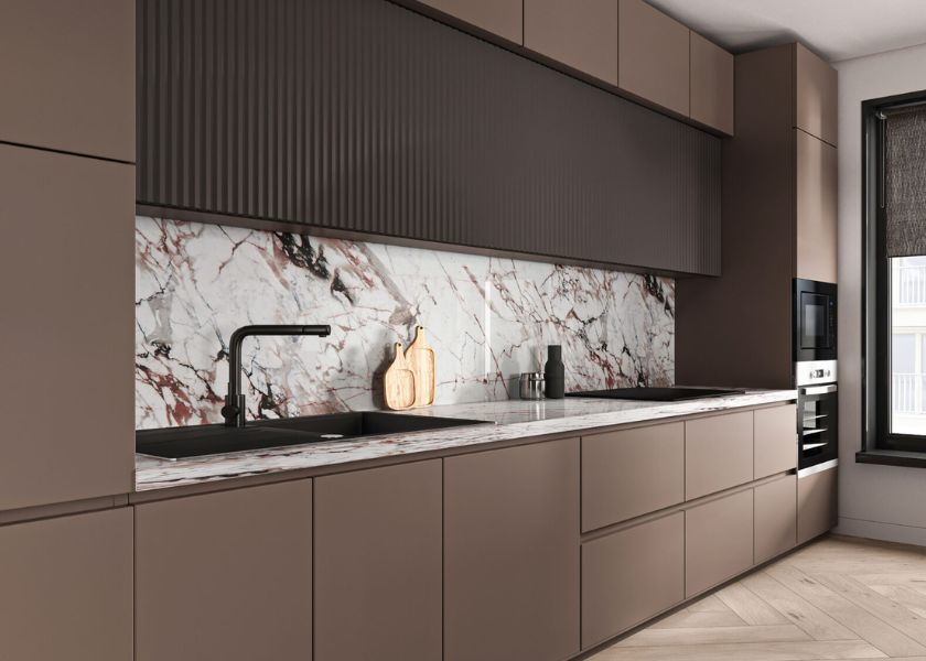Model Dapur Minimalis dengan Palet Warna Netral