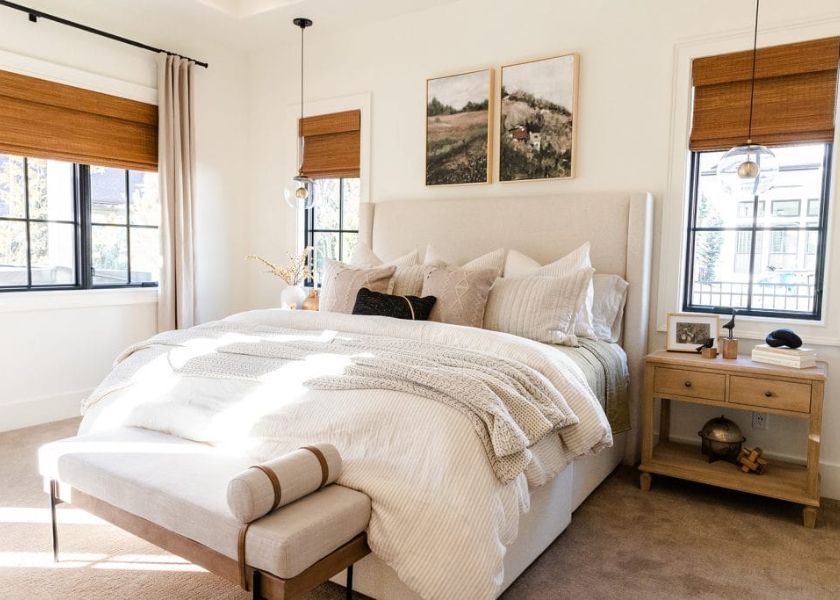 Dinding Kamar Estetik Polos Netral