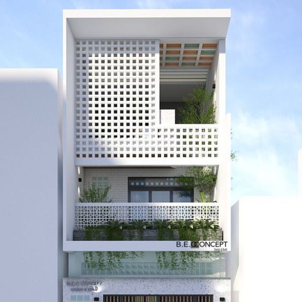 Model Balkon Minimalis dengan Roster