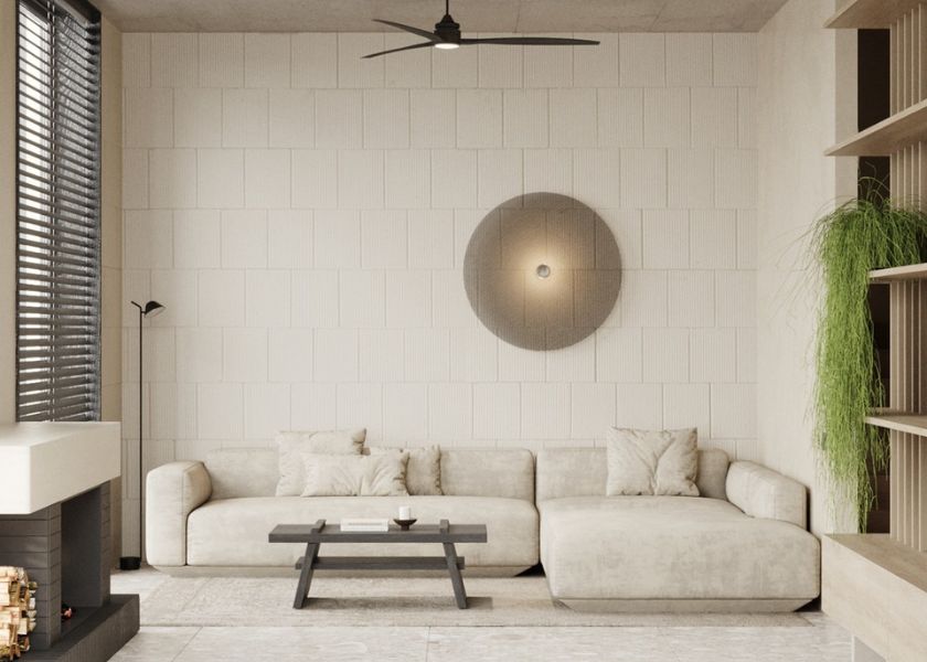 Warna Cat Ruang Tamu Light Greige