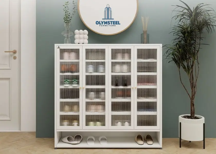 Rak Sepatu Besi Olymsteel