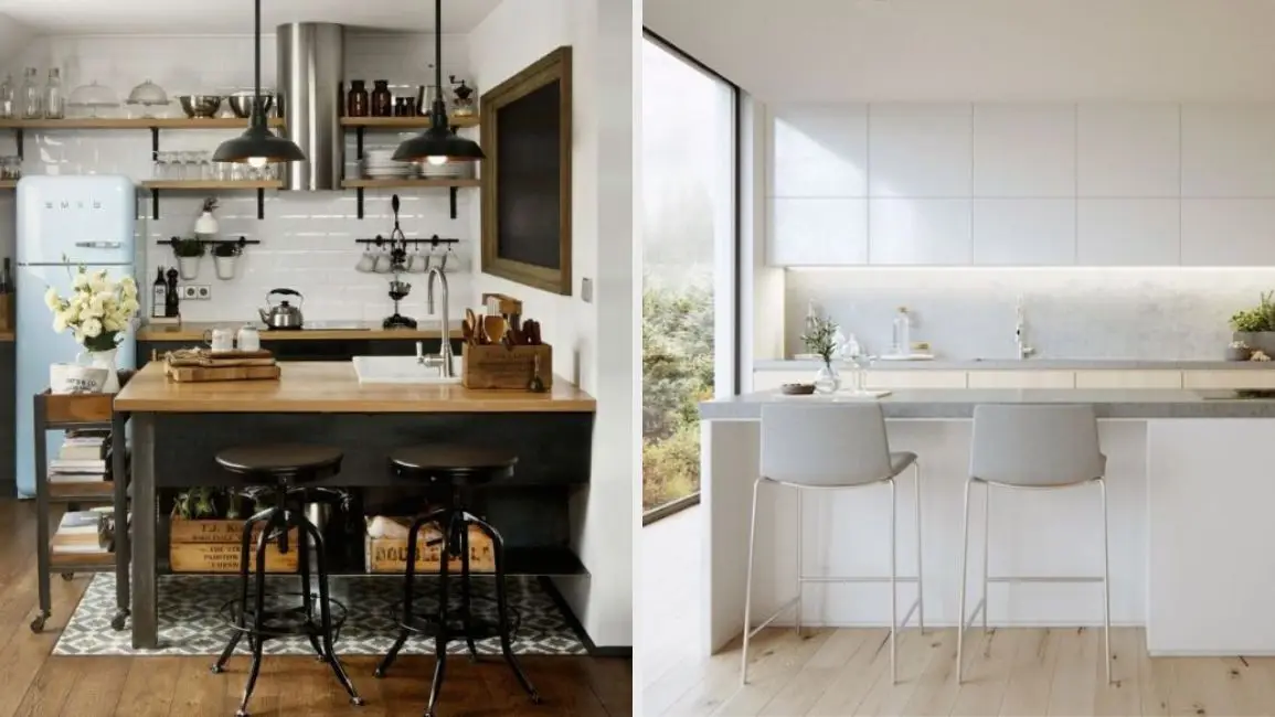 dapur estetik minimalis