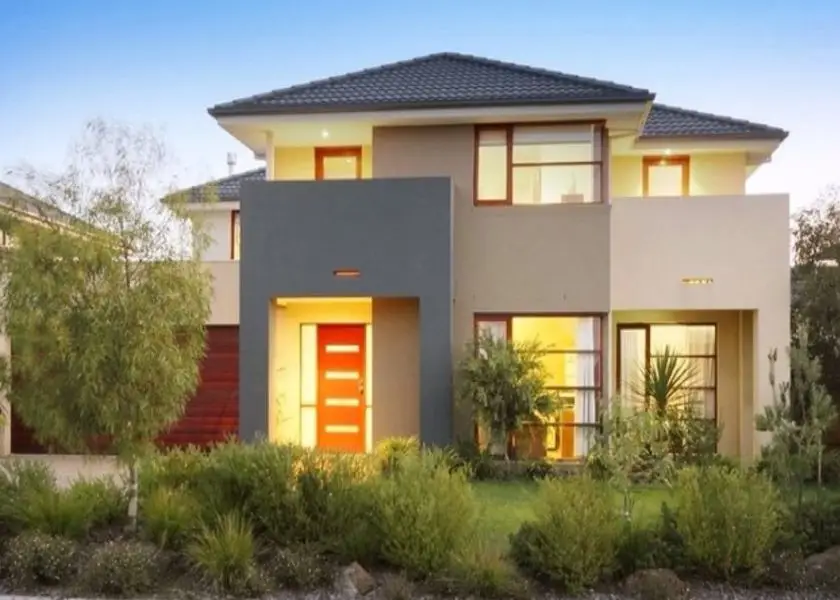 Cat Rumah Elegan Kombinasi Populer Abu Beige
