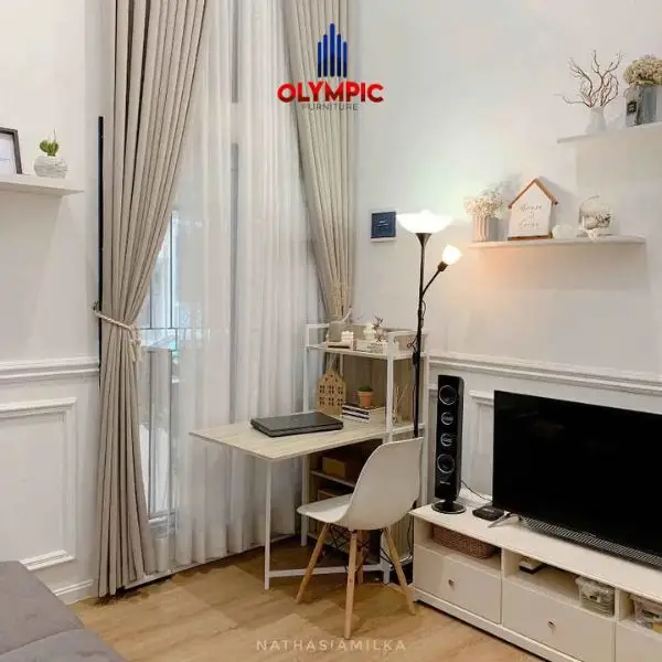 Pemilihan Furniture Multifungsi di Rumah 2 Lantai Mungil Cantik