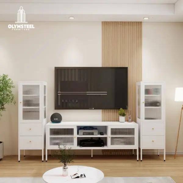 Kabinet TV Besi Olymsteel Seri Brenda