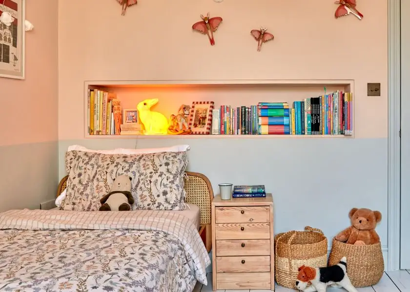 Dekorasi Sederhana di Kamar Anak Perempuan Minimalis