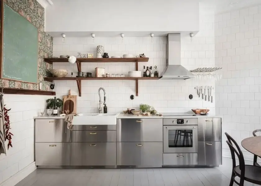 Kitchen Set Minimalis Material Stainless Steel