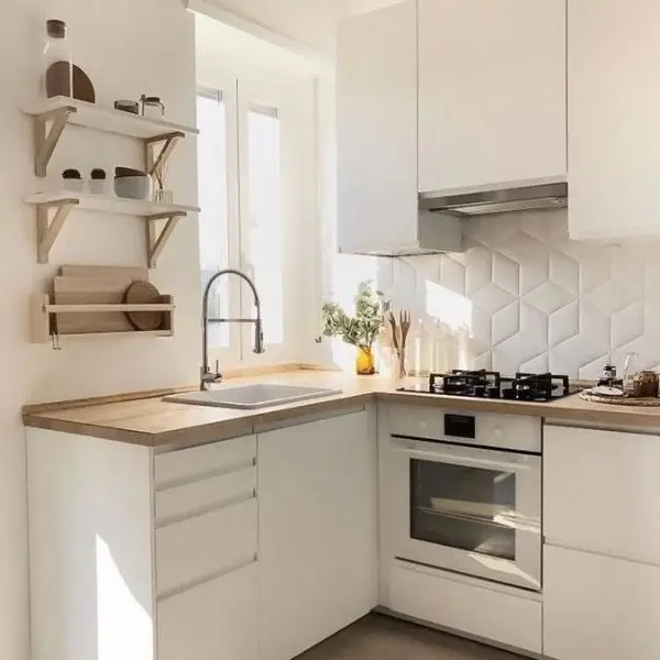Kitchen Set Minimalis di Dapur Sempit