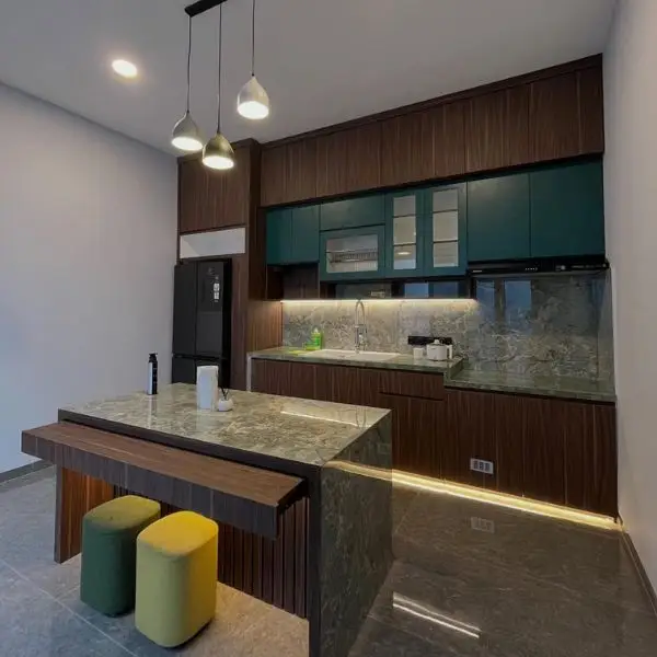 Layout Dapur Cantik Sederhana Efisien di Kampung