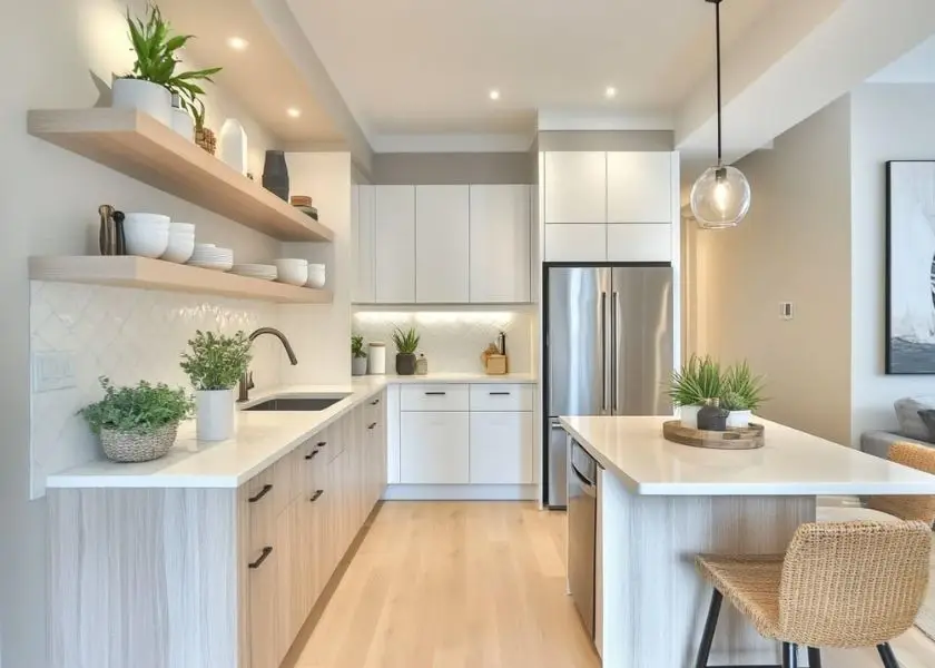 Model Kitchen Set Terbaru dengan Layout Minimalis dan Efisien