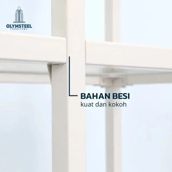 Rak Buku Besi Lebih Kuat Menahan Beban Berat
