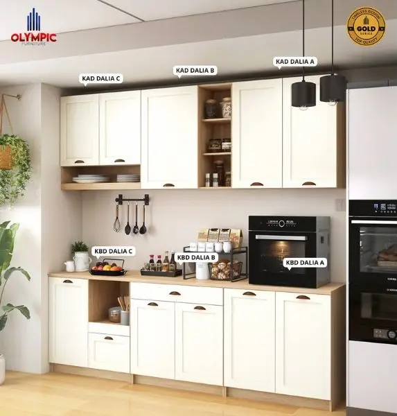 Lemari Kabinet Olympic untuk Dapur