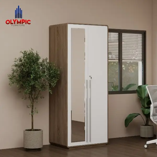 Lemari Pakaian Olympic Multifungsi dengan Cermin