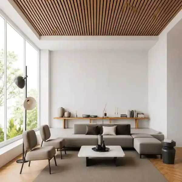Model Plafon Scandinavian Minimalis Terbaru dengan Warna Terang