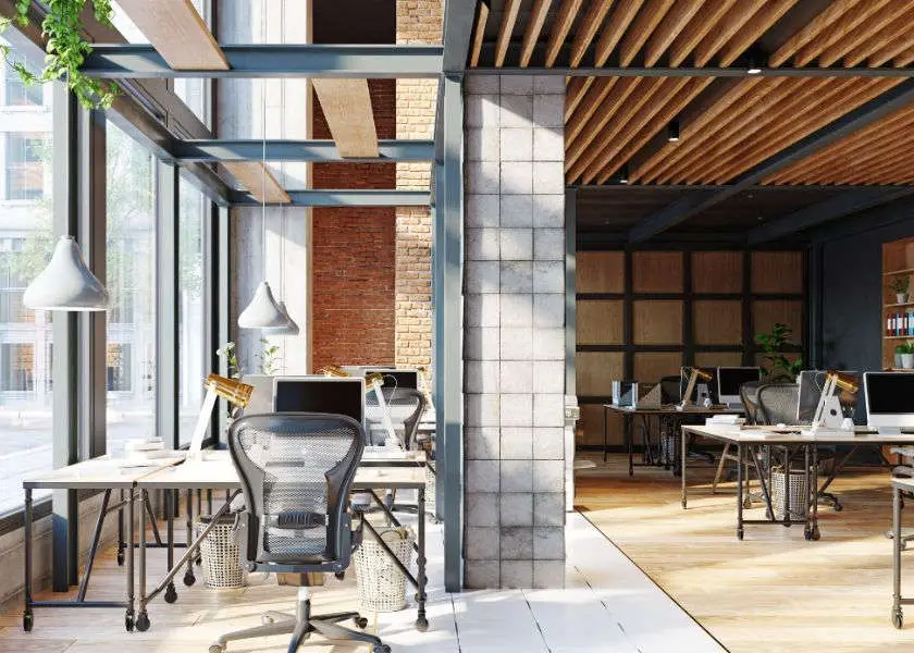 Desain Ruang Kerja Kantor dengan Pencahayaan Kerja
