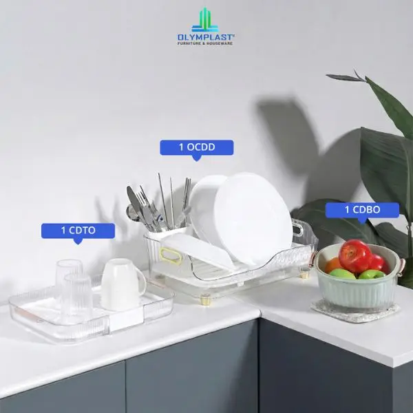 Peralatan Dapur Plastik Olymplast Houseware