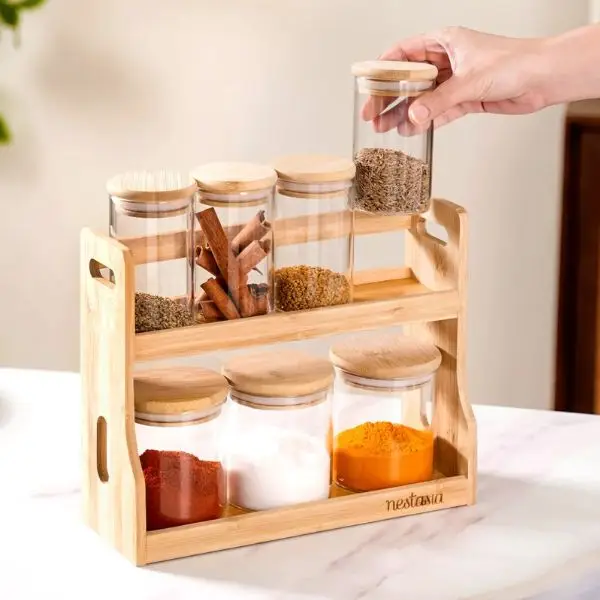 Peralatan Dapur Toples Kaca untuk Bumbu