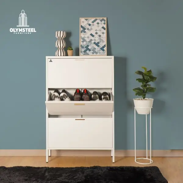 Rak Sepatu Besi Minimalis SR002 Olymsteel