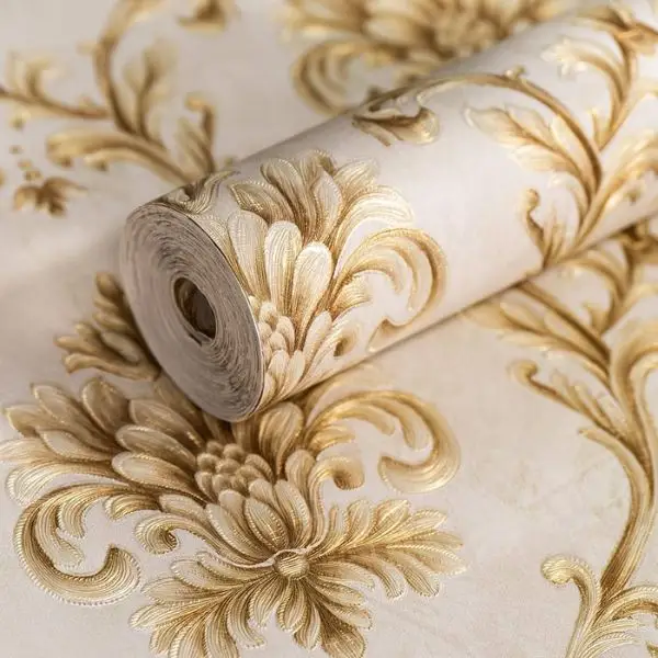 Wallpaper Non-Woven yang Mudah Diaplikasikan di Ruang Tamu