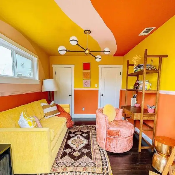 Warna Cat Rumah Minimalis Neon atau Terlalu Mencolok