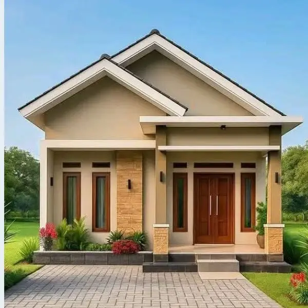 Warna Cat Rumah Cokelat Muda atau Sand Tone yang Bagus dan Natural