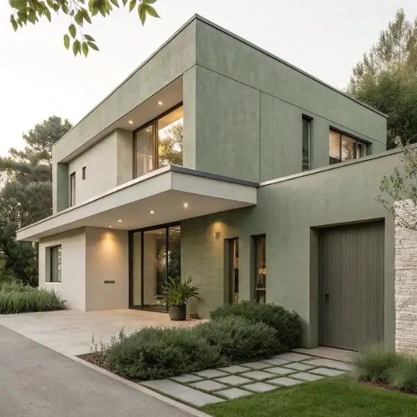 Warna Cat Rumah Hijau Sage yang Bagus, Tenang dan Tidak Pasaran