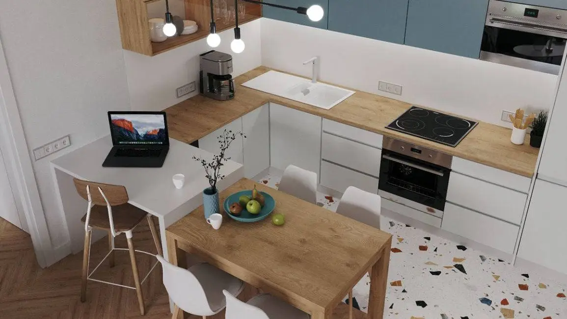 desain dapur minibar