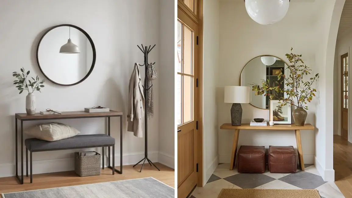 10 Contoh Desain Foyer di Rumah Kecil yang Cantik & Inviting | MORE ...