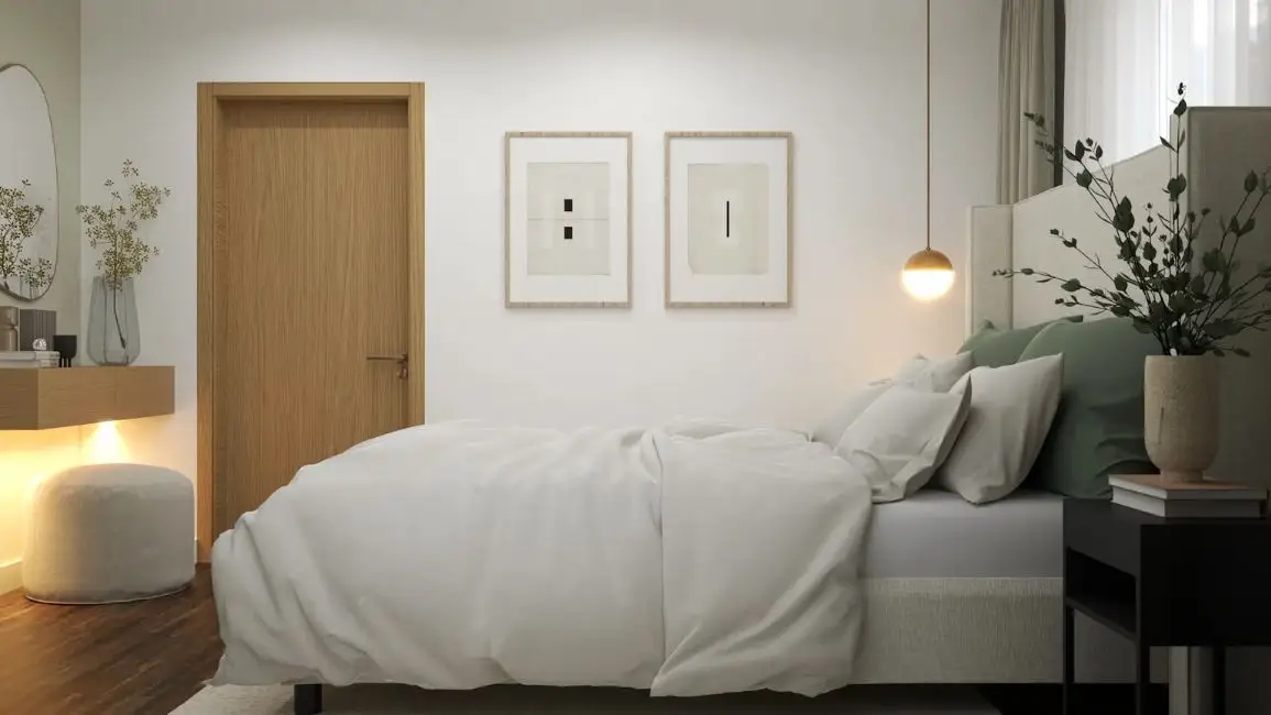 desain kamar 3x3 untuk suami istri
