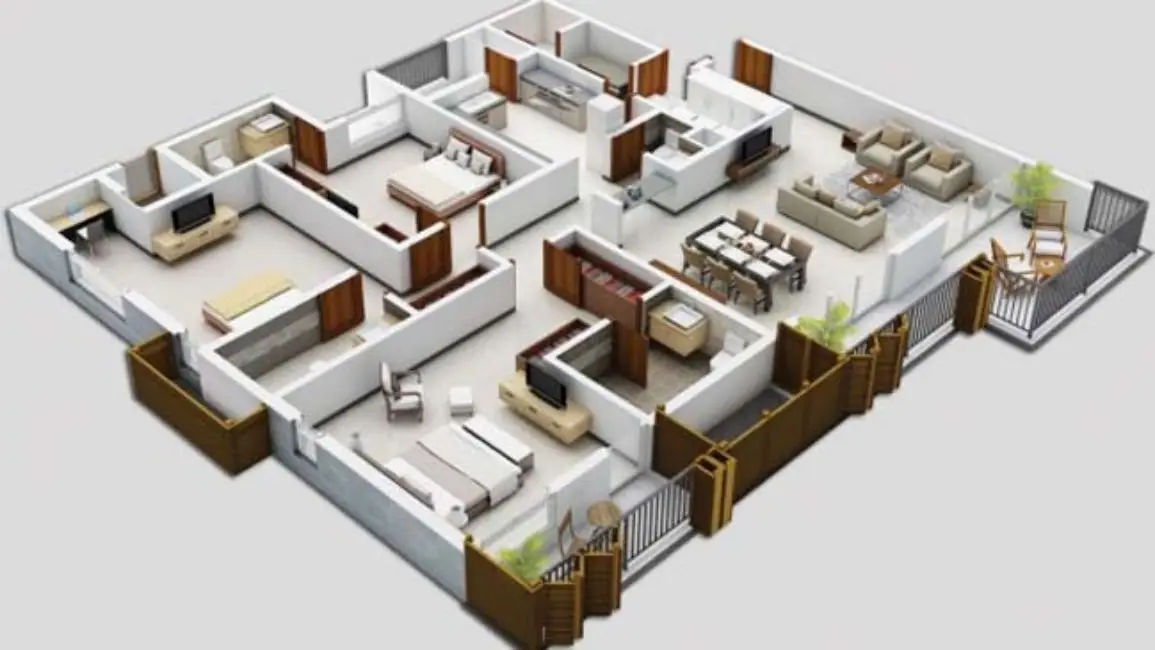 gambar desain rumah minimalis 3 kamar yang luas