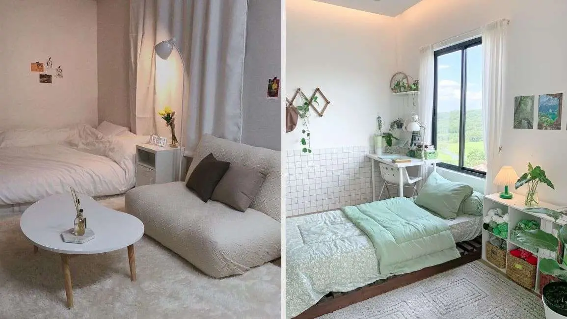 kamar sederhana di kampung