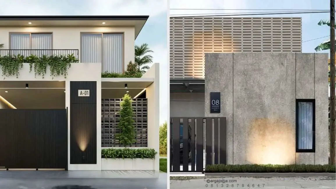 10 Ide Pagar Tembok Sederhana untuk Rumah Kecil & Cara Merawatnya