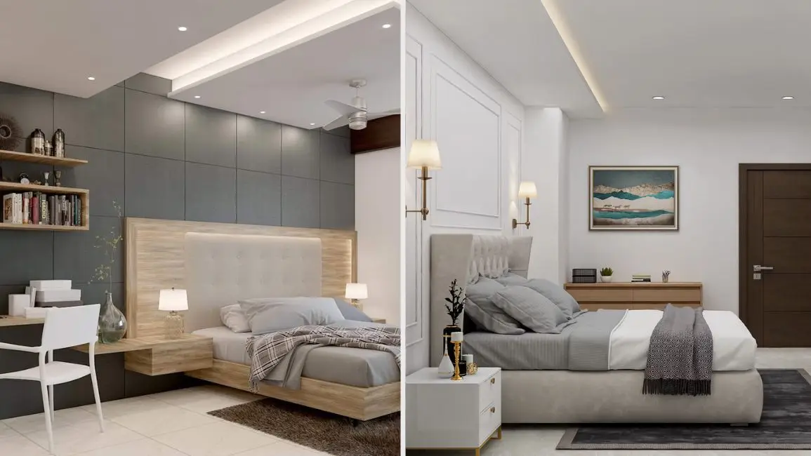 plafon kamar tidur sederhana