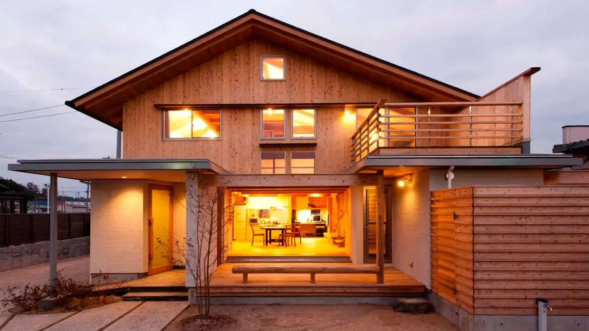 rumah kayu minimalis