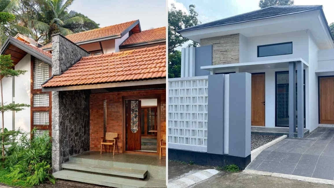 rumah sederhana di kampung