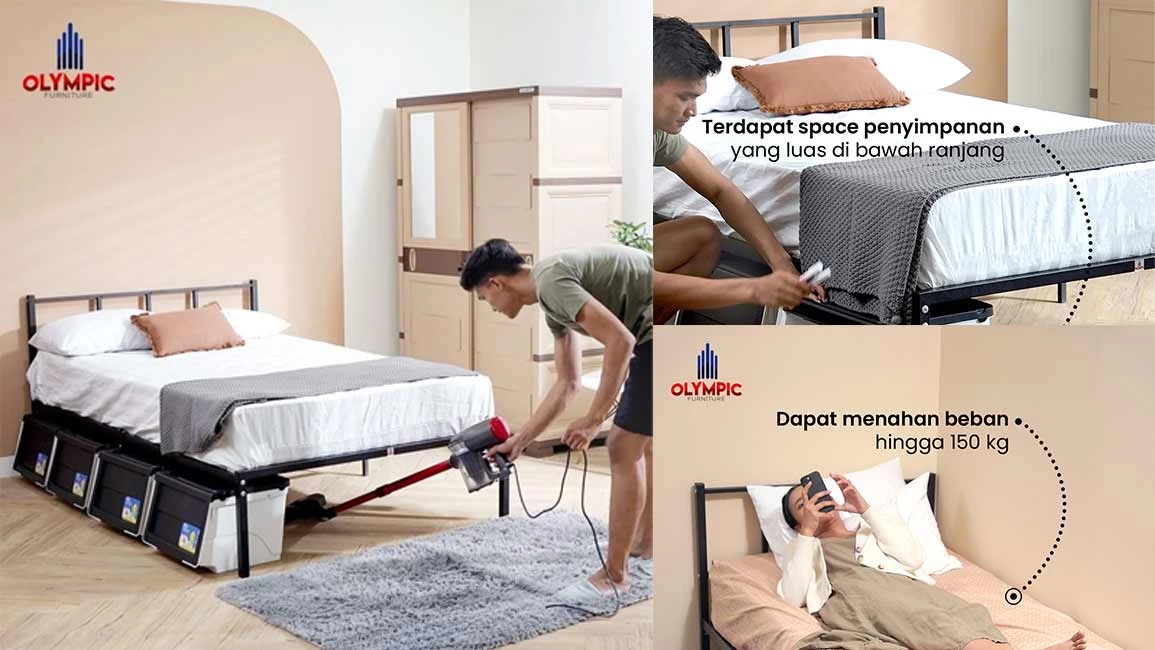 Dipan Kasur Minimalis Terbaik, Desain Kokoh & Aesthetic