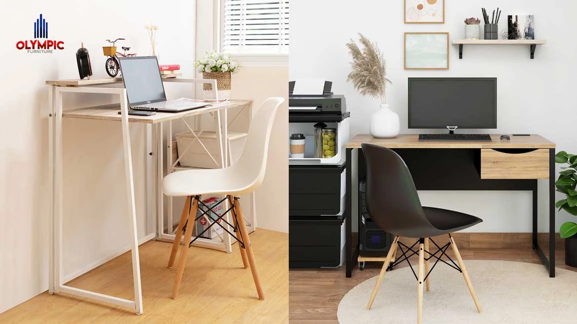 rekomendasi furnitur meja kerja minimalis olympic