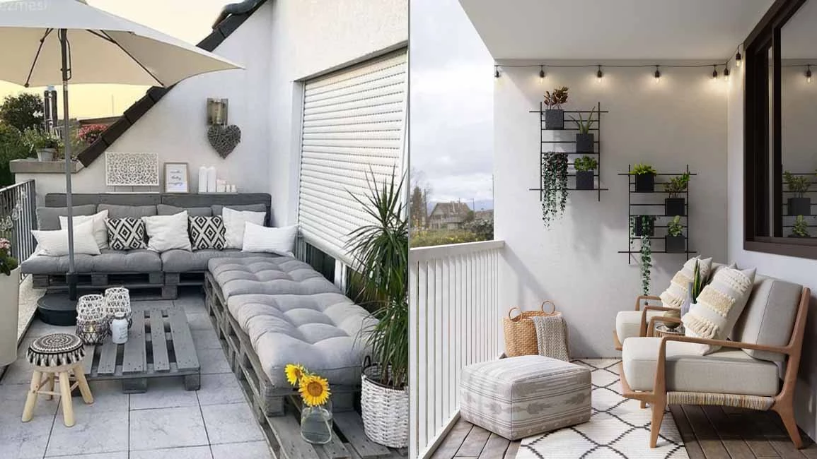 desain balkon rumah minimalis nyaman dan bersih