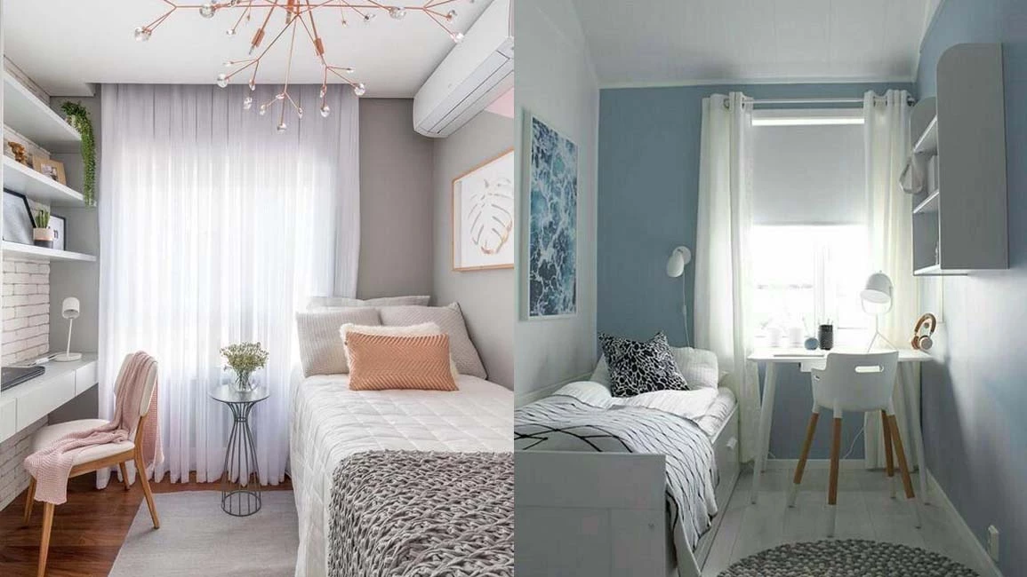 desain kamar tidur minimalis 2x2 simple