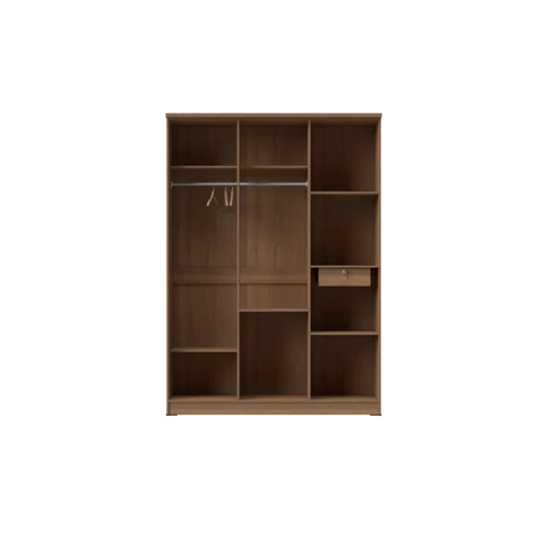 Lemari Pakaian Olympic Motif Kayu Cortina Series